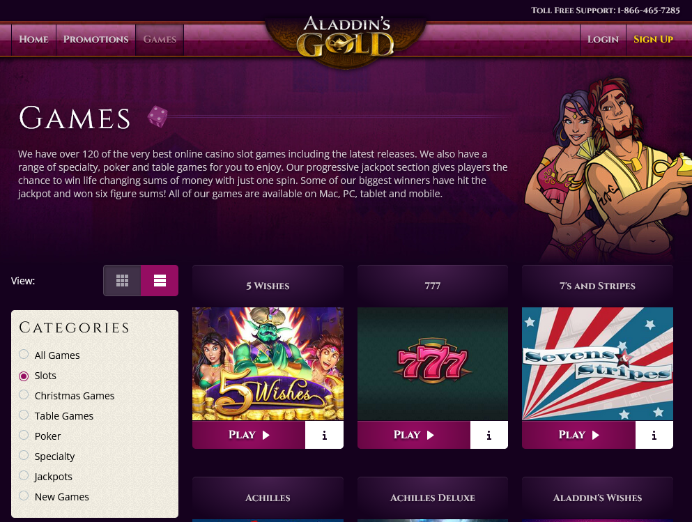 Aladdins Gold
Casino