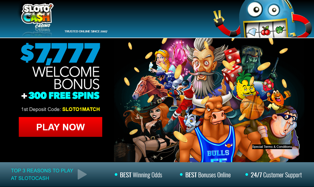 Slotocash Welcome Bonus Slotocash Welcome Bonus