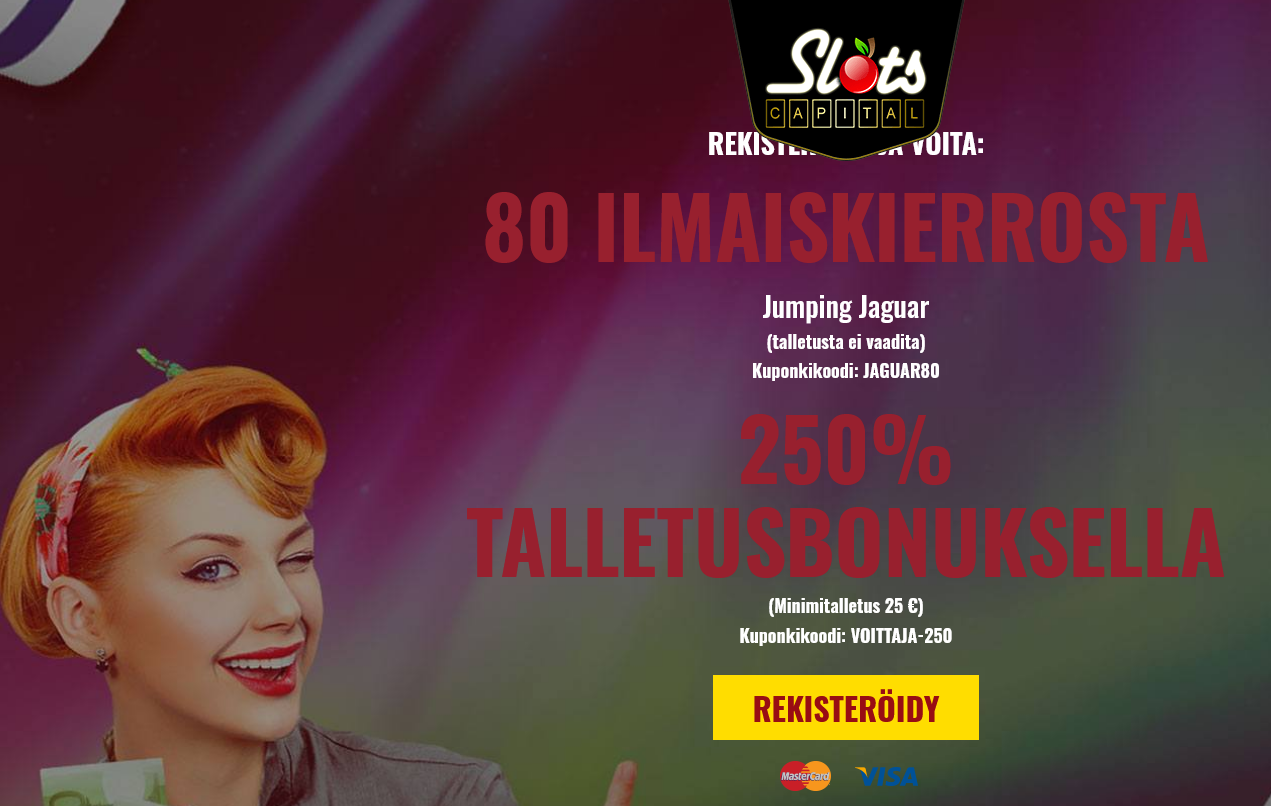 Slots Capital FI
80 Free Spins Slots Capital FI 80 Free Spins